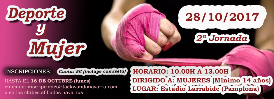 2 jornada Deporte y Mujer 2017